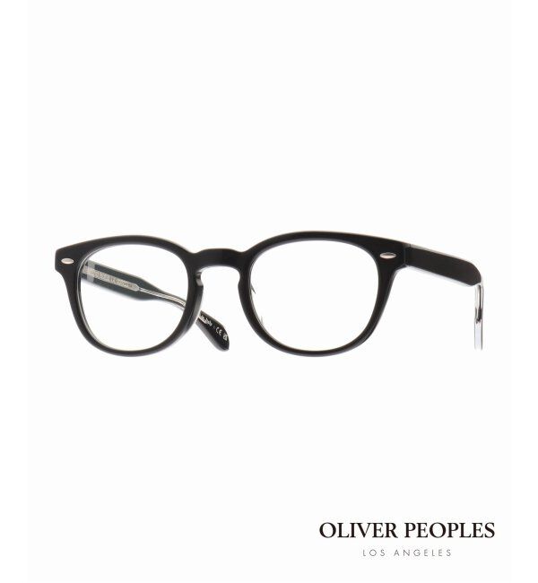 EYETHINK「【Oliver Peoples/オリバーピープルズ】SHELDRAKE (A) BK Optical」|メガネ|ブラック
