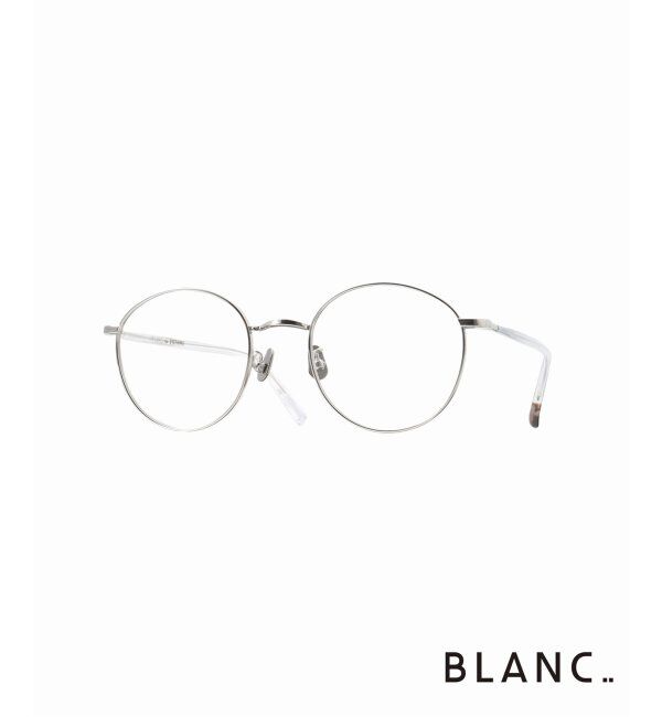 EYETHINK「BLANC.. 別注 B0016 SILVER- CLEAR ex Optical」|メガネ|シルバー