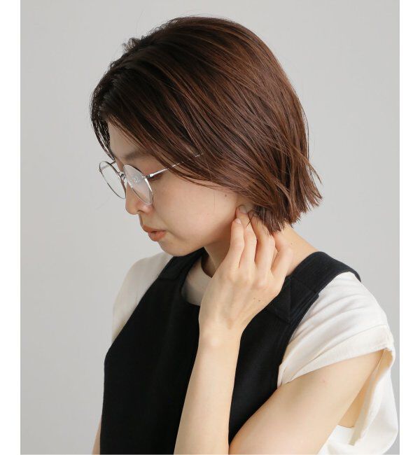 EYETHINK「BLANC.. 別注 B0016 SILVER- CLEAR ex Optical」|メガネ|