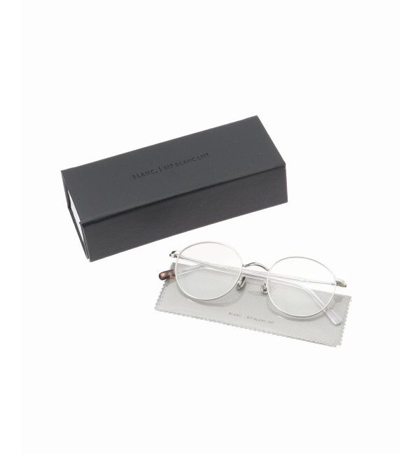 EYETHINK「BLANC.. 別注 B0016 SILVER- CLEAR ex Optical」|メガネ|