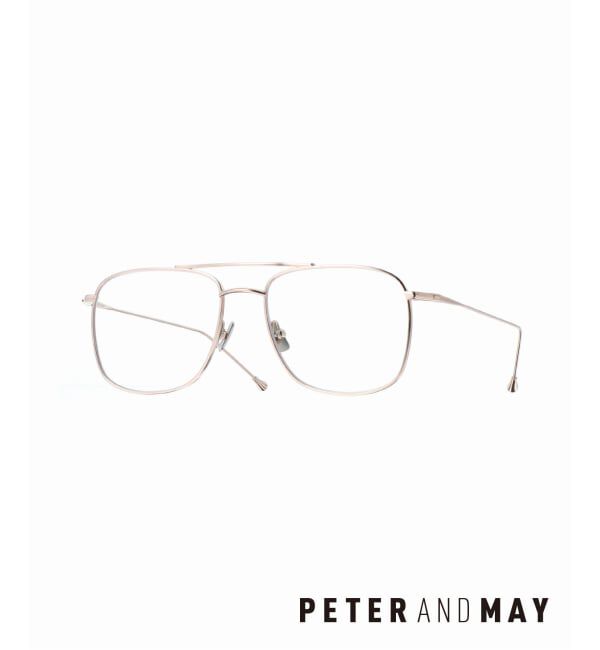 EYETHINK「PETER AND MAY MICHEL MICHEL WHITE GOLD ex Optical」|メガネ|