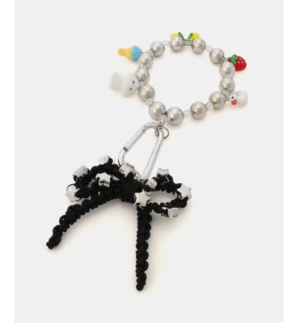 JOINT WORKS「Casselini/キャセリーニ チャームストラップ」|キーケース|ブラック