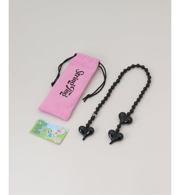 JOINT WORKS「String Ting / ストリング ティング The Obsidian Bag Charm」|キーケース|