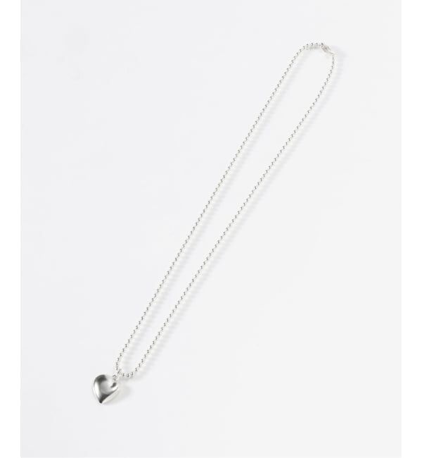 JOINT WORKS「THE OBJECT / ザ オブジェクト Heart Charm Ball Necklace」|ネックレス|