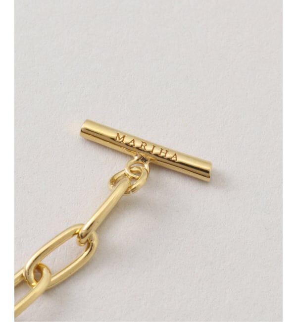 Plage「MARIHA / マリハ Silent Rain NECKLACE LONG OVALCHA ネックレス」|ネックレス|