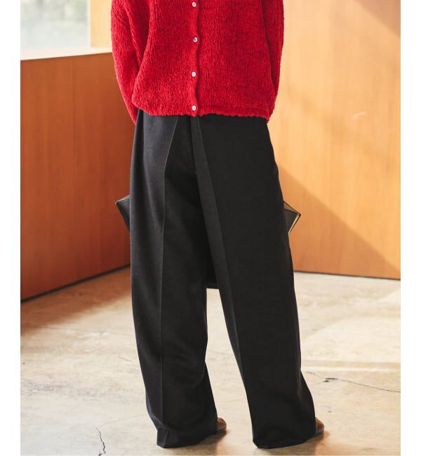 Plage「Elegant Saxony パンツ」|スラックス|