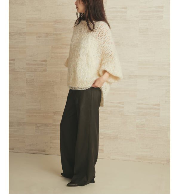 Plage「Elegant Saxony パンツ」|スラックス|