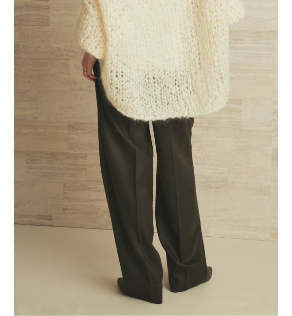 Plage「Elegant Saxony パンツ」|スラックス|