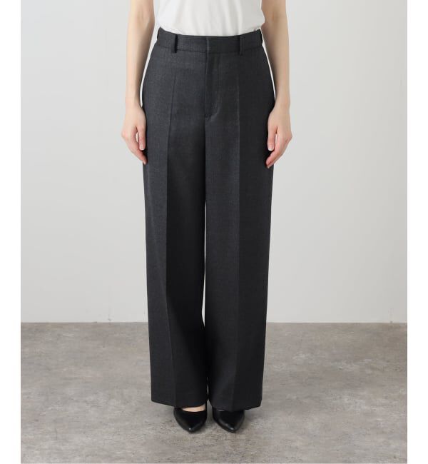 Plage「Elegant Saxony パンツ」|スラックス|