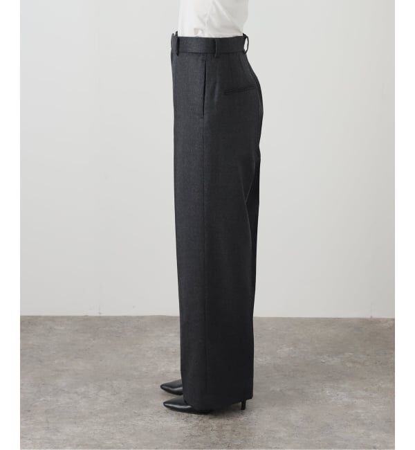 Plage「Elegant Saxony パンツ」|スラックス|