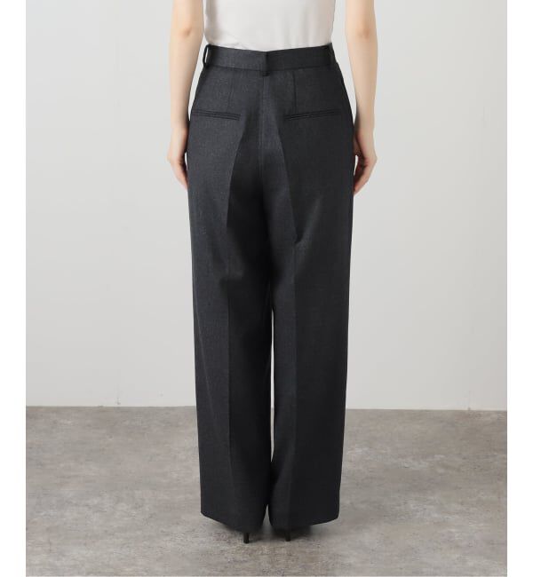 Plage「Elegant Saxony パンツ」|スラックス|