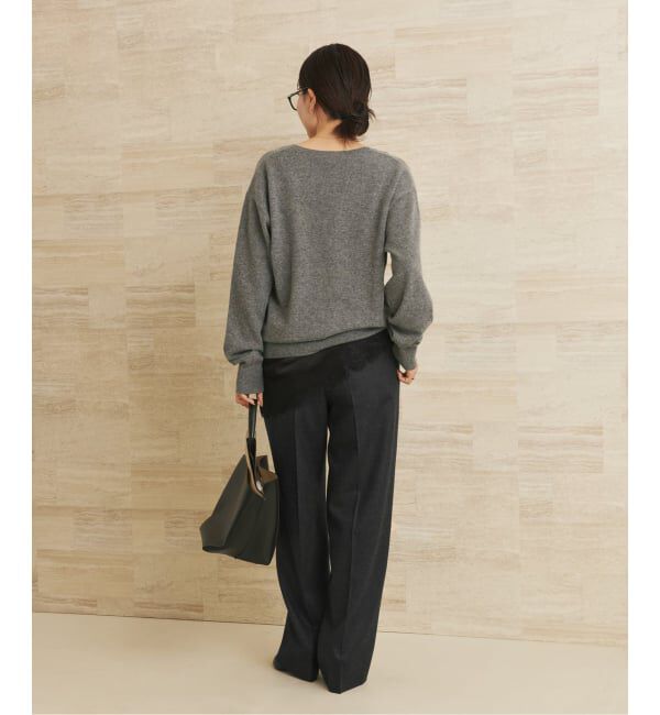 Plage「Elegant Saxony パンツ」|スラックス|