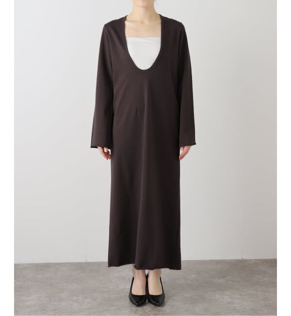 Plage「R&rsquo;IAM DEEP U NECK ワンピース」|ワンピース|