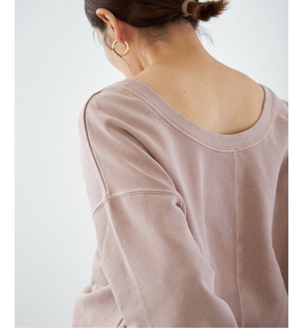 IENA「ピグメントスウェットプルオーバー」|スウェット・ジャージ|