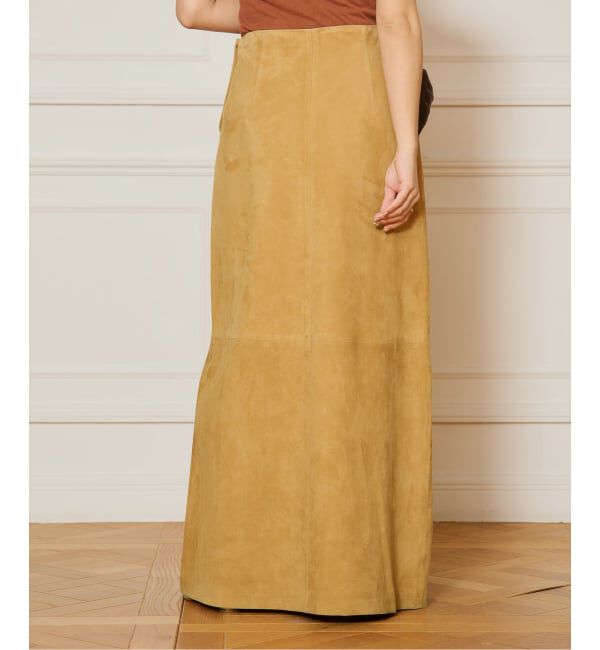 IENA LA BOUCLE「IENA LA BOUCLE ゴートスエードタイトスカート」|スカート|