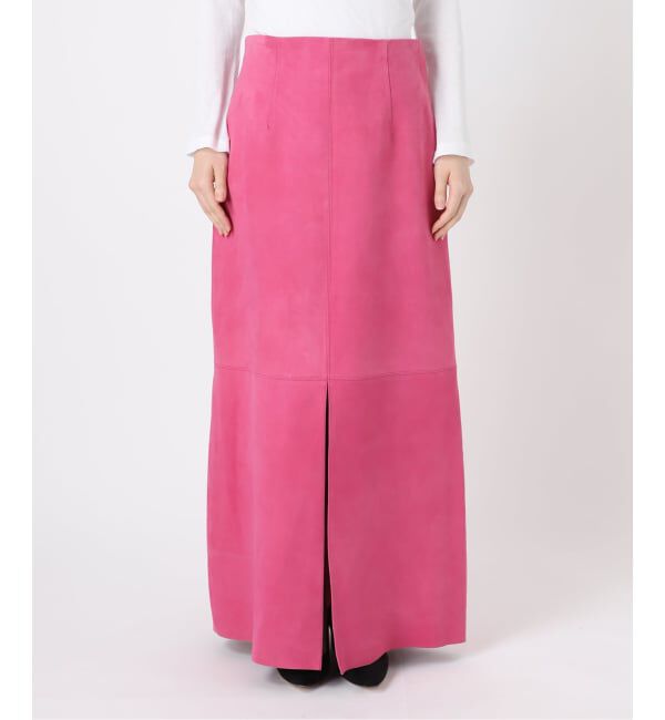 IENA LA BOUCLE「IENA LA BOUCLE ゴートスエードタイトスカート」|スカート|