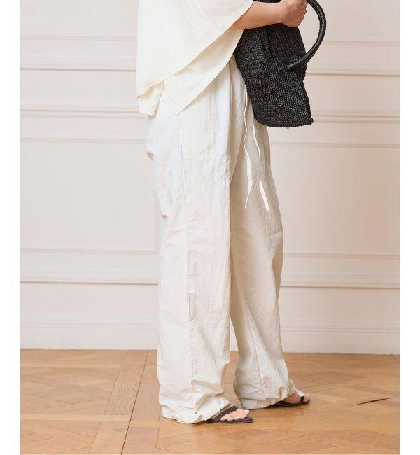 IENA LA BOUCLE「FOLKIN' VIOLETTE ROOM/フォーキン バイオレットルーム イージーパンツ」|その他|