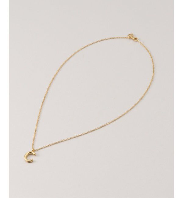 IENA「JOSEPHINE STUDIO/ジョセフィン・ストゥディオ LETER CHARM SMALL C ネックレス」|ネックレス|