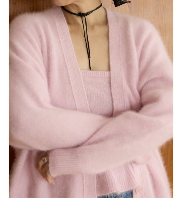 IENA LA BOUCLE「IENA LA BOUCLE ファーニットキャミソール」|ニット・セーター|