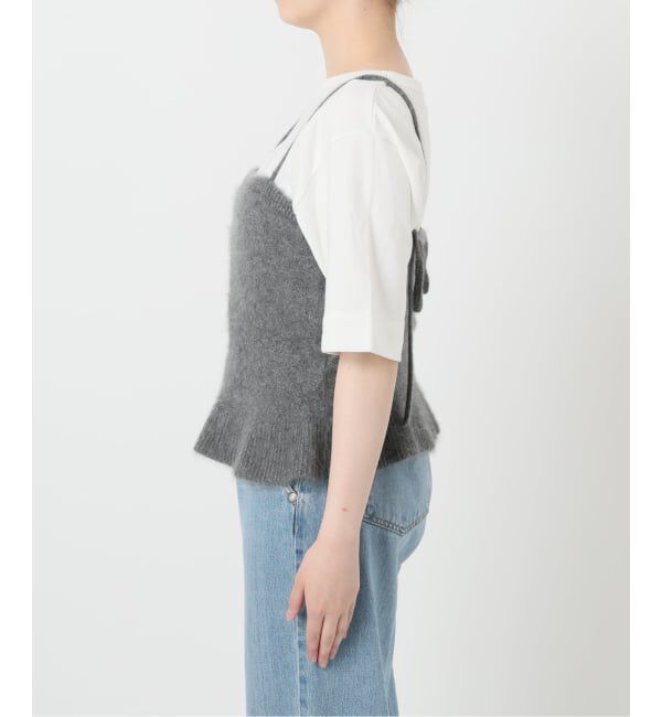 IENA LA BOUCLE「IENA LA BOUCLE ファーニットキャミソール」|ニット・セーター|