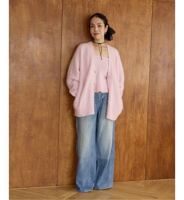 IENA LA BOUCLE「IENA LA BOUCLE ファーニットキャミソール」|ニット・セーター|