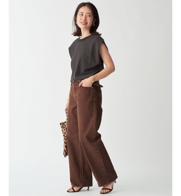 VERMEIL par iena「《追加》upper hights アッパーハイツ THE NIECE MID-RISE 103312602CHO」|デニム|