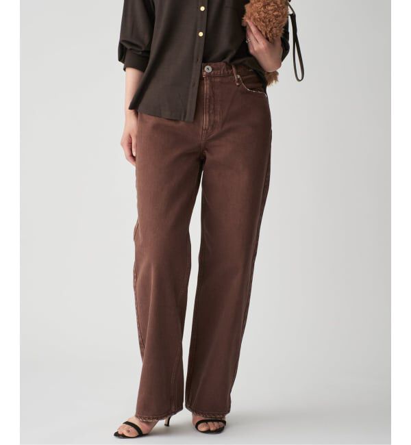 VERMEIL par iena「《追加》upper hights アッパーハイツ THE NIECE MID-RISE 103312602CHO」|デニム|