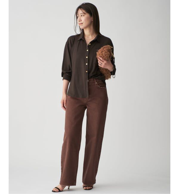 VERMEIL par iena「《追加》upper hights アッパーハイツ THE NIECE MID-RISE 103312602CHO」|デニム|