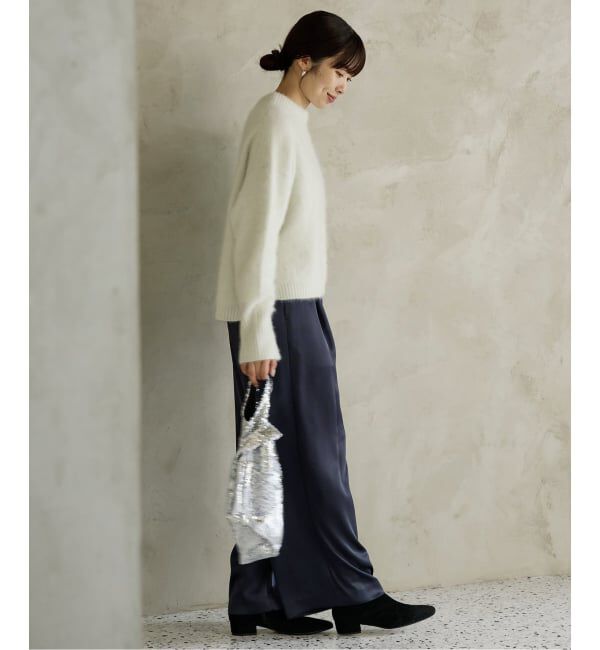 IENA「《追加2》ダブルサテンイージーパンツ」|その他|