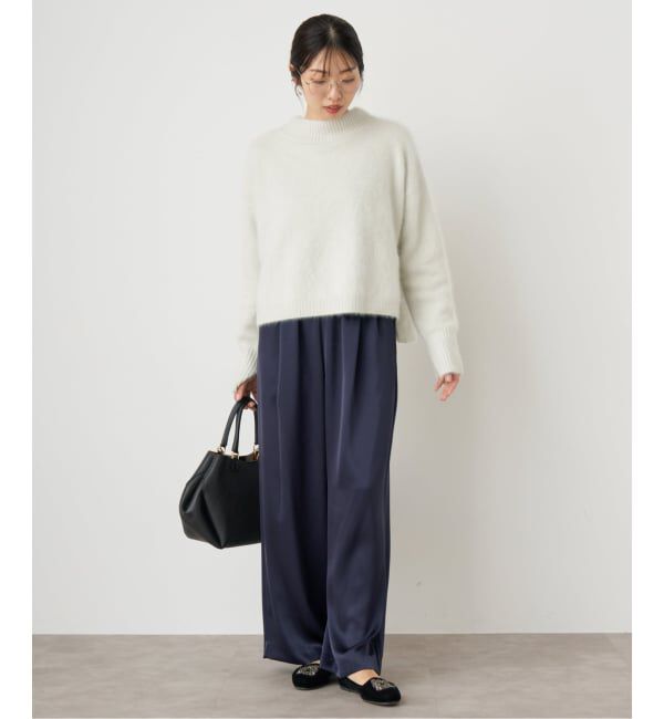 IENA「《追加2》ダブルサテンイージーパンツ」|その他|