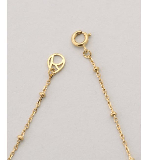 IENA「Rieuk/リューク Dot chain long nl ネックレス NC54-YG」|ネックレス|