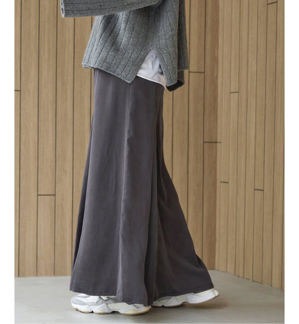 IENA「キュプラフィブリルフレアスカート」|スカート|