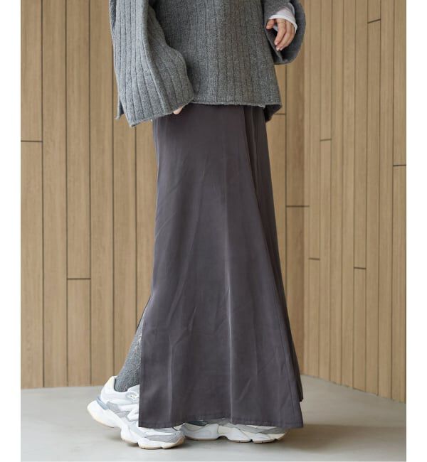 IENA「キュプラフィブリルフレアスカート」|スカート|