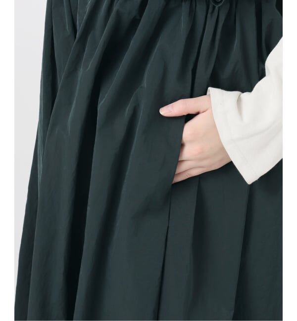 SLOBE IENA「habi フリルキャミドレス」|ワンピース|