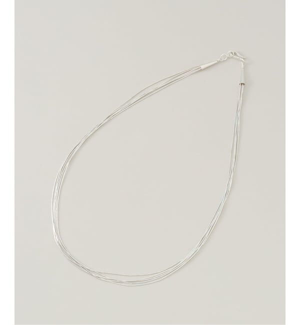 SLOBE IENA「《追加予約》Native SilverStreams ネックレス5連 45cm NSS1005450」|ネックレス|