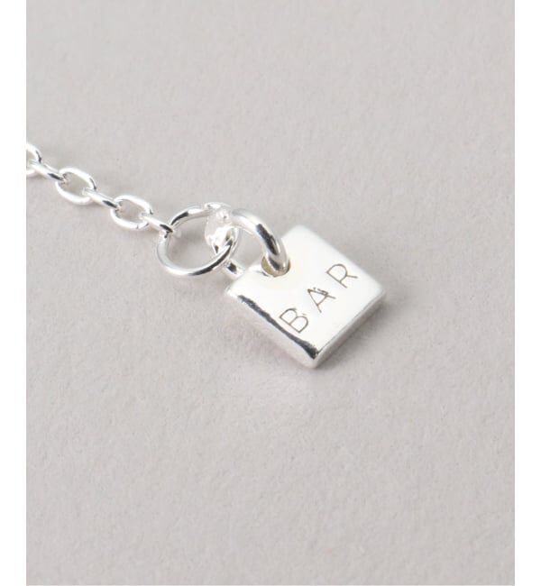 IENA LA BOUCLE「BAR jewellery/バー ジュエリー ADJUSTABLE CABLE チェーン 70cm」|ネックレス|