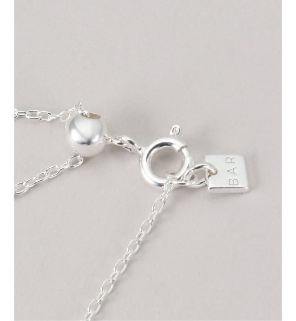 IENA LA BOUCLE「BAR jewellery/バー ジュエリー ADJUSTABLE CABLE チェーン 70cm」|ネックレス|