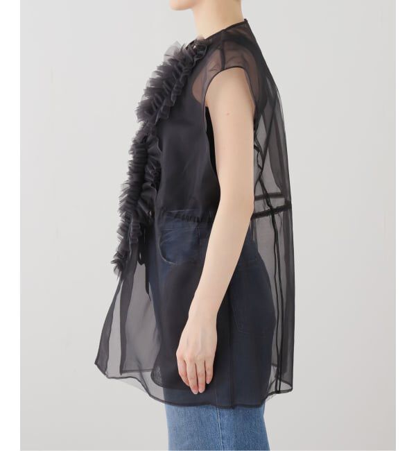 IENA「MARGE/マージ TULLE GILET ジレ 1011-0102-632」|その他|