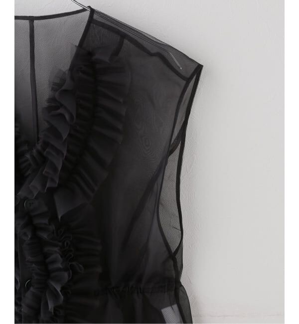 IENA「MARGE/マージ TULLE GILET ジレ 1011-0102-632」|その他|