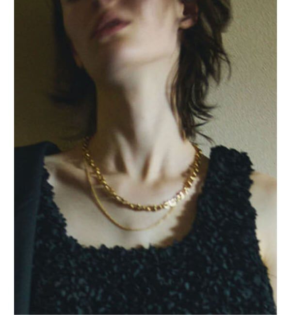 VERMEIL par iena「《予約》MERAKI メラキ Knot Braid ネックレス 3061562018」|ネックレス|ゴールド