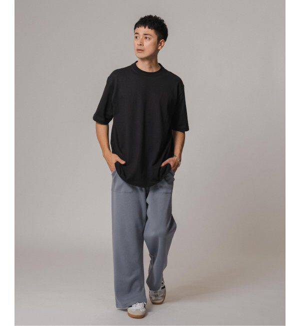 EDIFICE「LOOPWHEELER for LOWERCASE ツリテンジク ビッグTシャツ」|Tシャツ・カットソー|