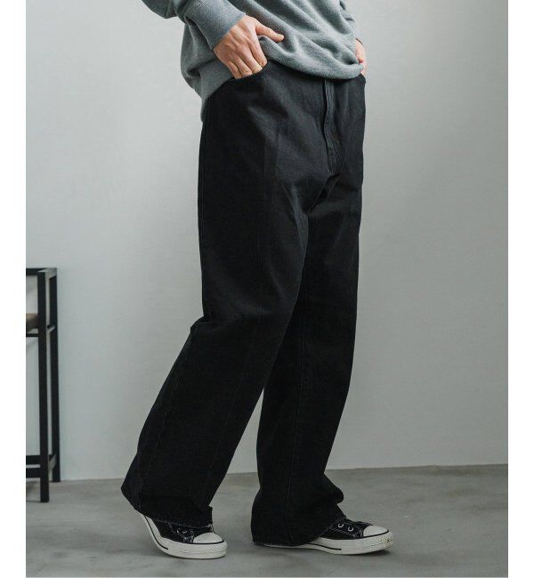 EDIFICE「Levi&rsquo;s(リーバイス) 別注 517 TM BLACK L29」|デニム|