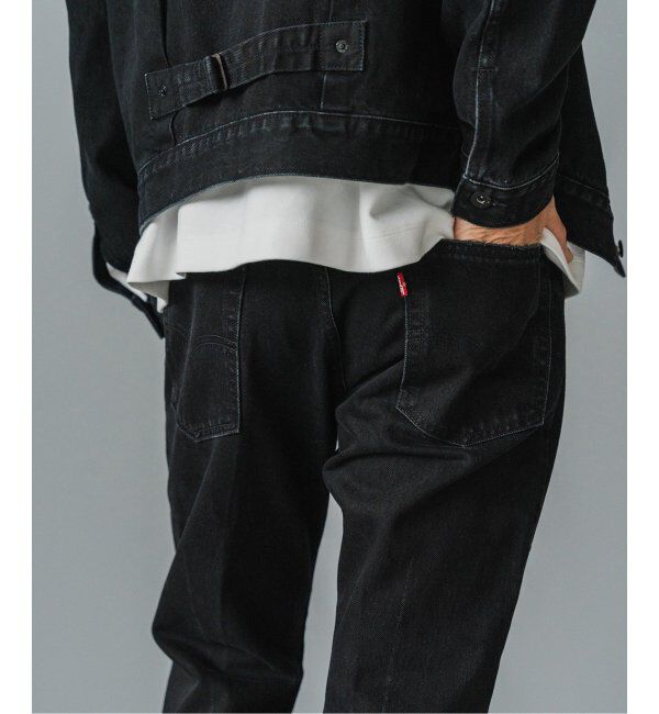 EDIFICE「Levi&rsquo;s(リーバイス) 別注 517 TM BLACK L29」|デニム|
