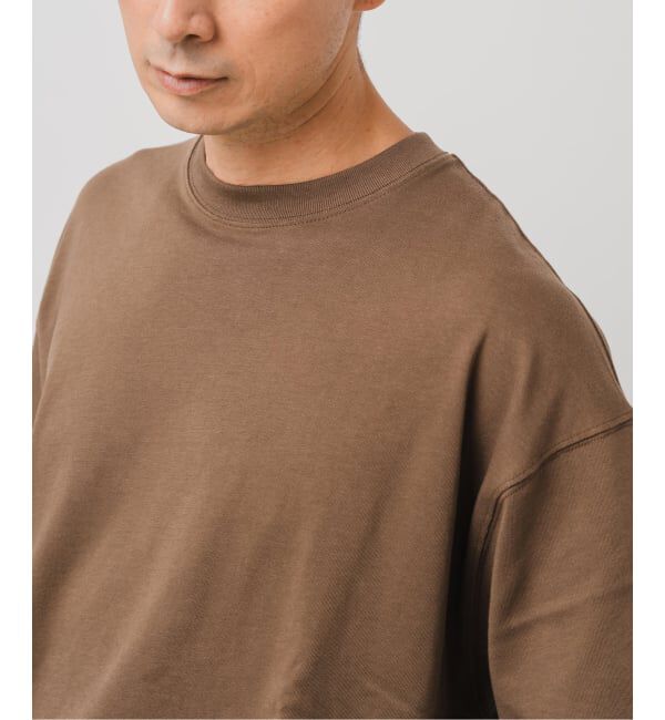 EDIFICE「handvaerk (ハンドバーク) クルーネック ロングスリーブ Tシャツ」|Tシャツ・カットソー|