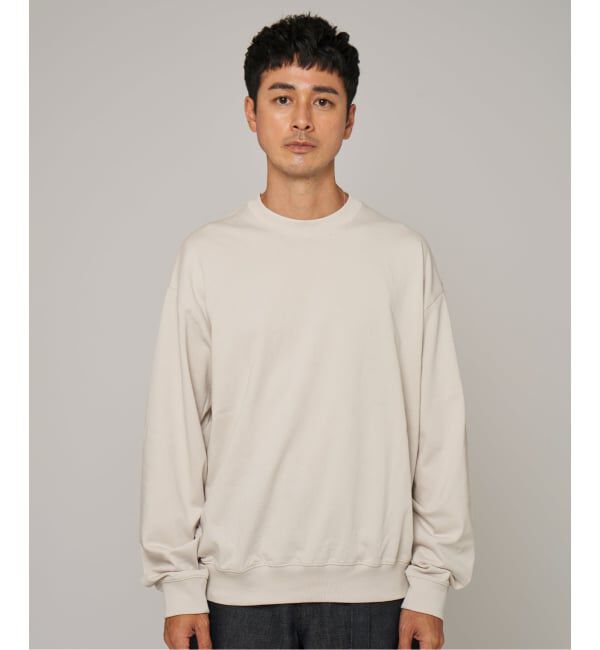 EDIFICE「handvaerk (ハンドバーク) クルーネック ロングスリーブ Tシャツ」|Tシャツ・カットソー|