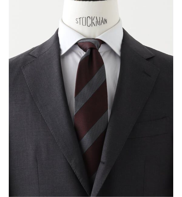 EDIFICE「Holliday & Brown(ホリデー & ブラウン) Bold ストライプ タイ」|ネクタイ・蝶ネクタイ|ブラウン B