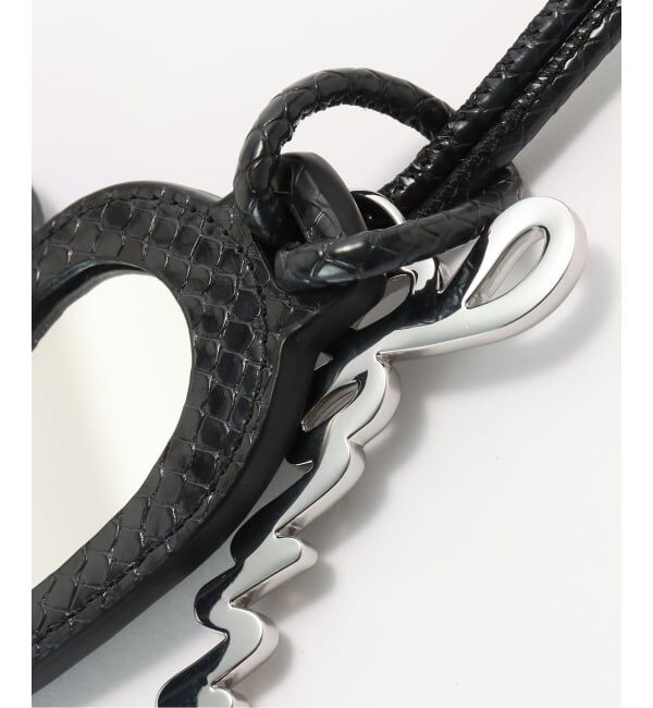 PULP「GANNI / ガニー Ganni Bou Heart Mirror Print」|キーケース|