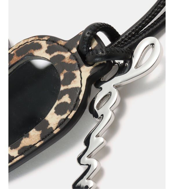 PULP「GANNI / ガニー Ganni Bou Heart Mirror Print」|キーケース|