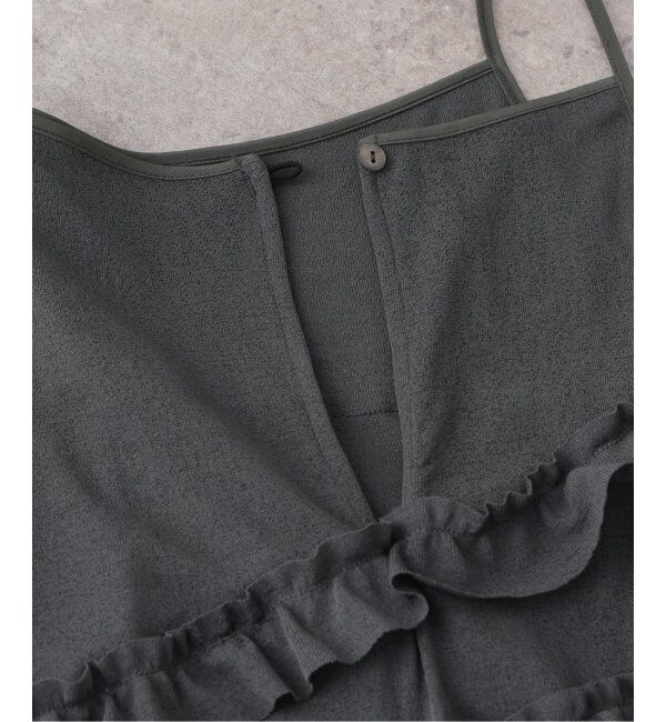 Oriens JOURNAL STANDARD「シアーフリルキャミソールワンピース」|ワンピース|