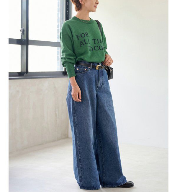 JOURNAL STANDARD relume「《追加2》コットンカシミヤロゴニット」|ニット・セーター|